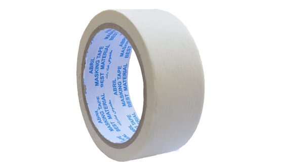 نوار چسب کاغذی آبریل پهنای 4 سانت